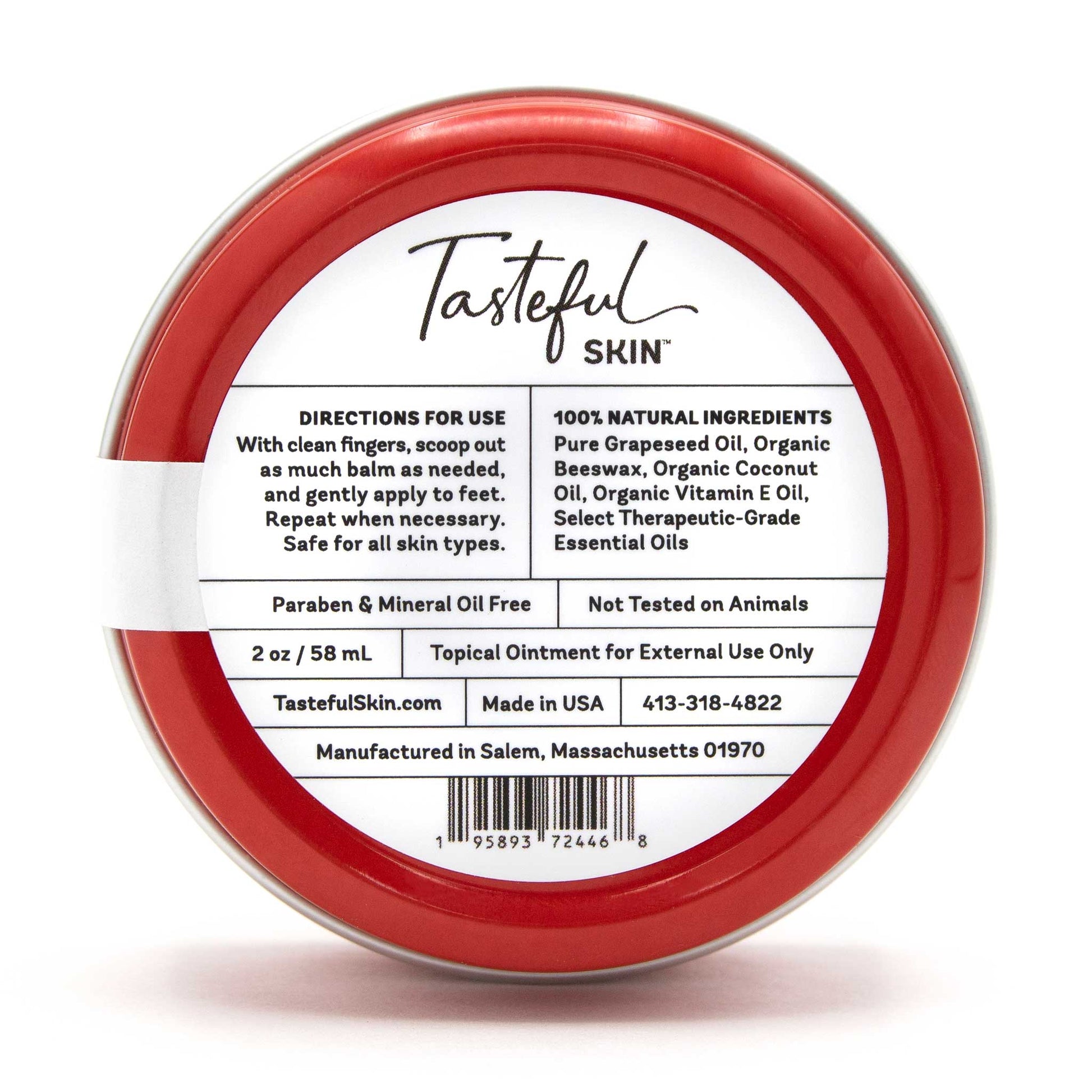 Foot & Heel Balm-Tasteful Skin