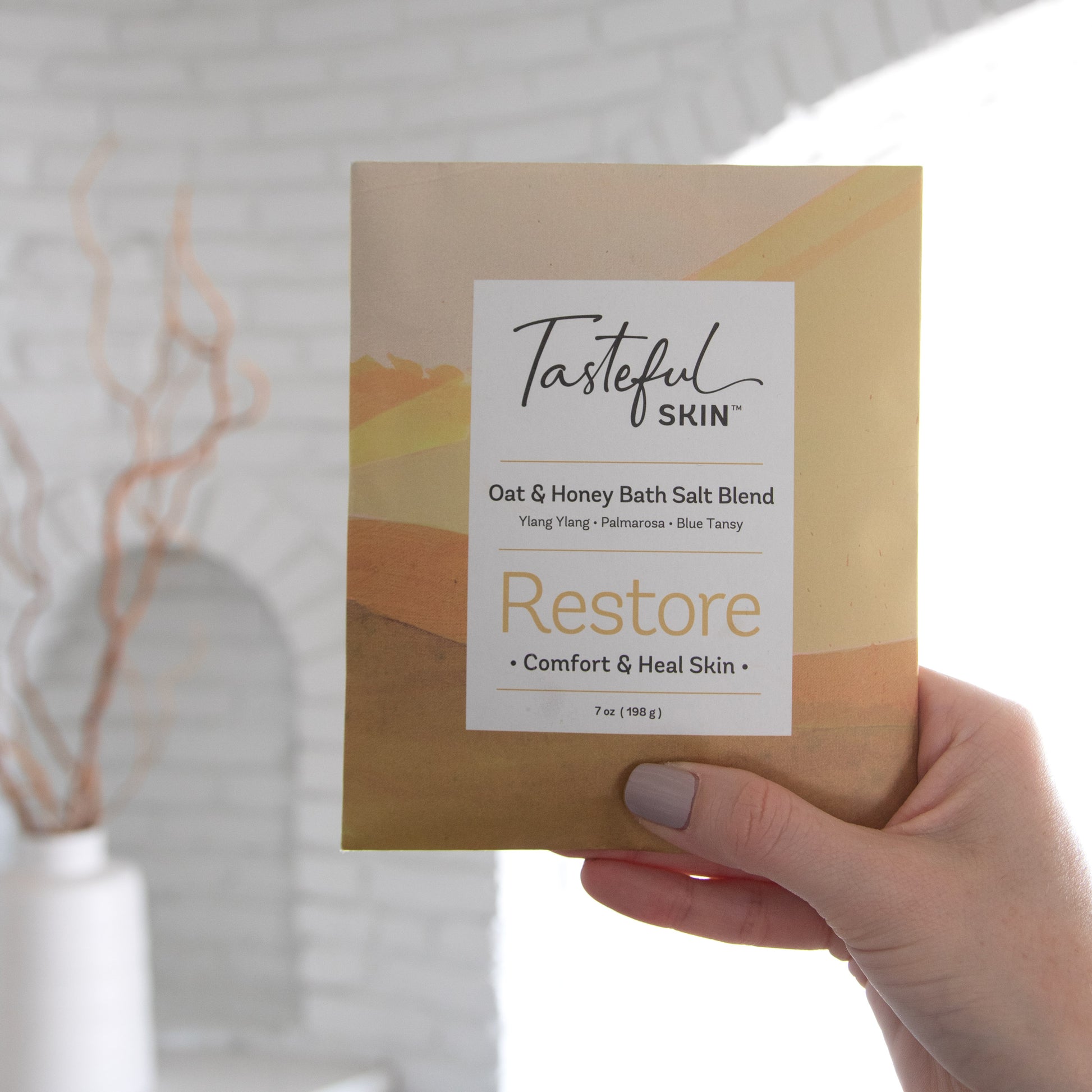 Restore Bath Salt Sachet-Tasteful Skin